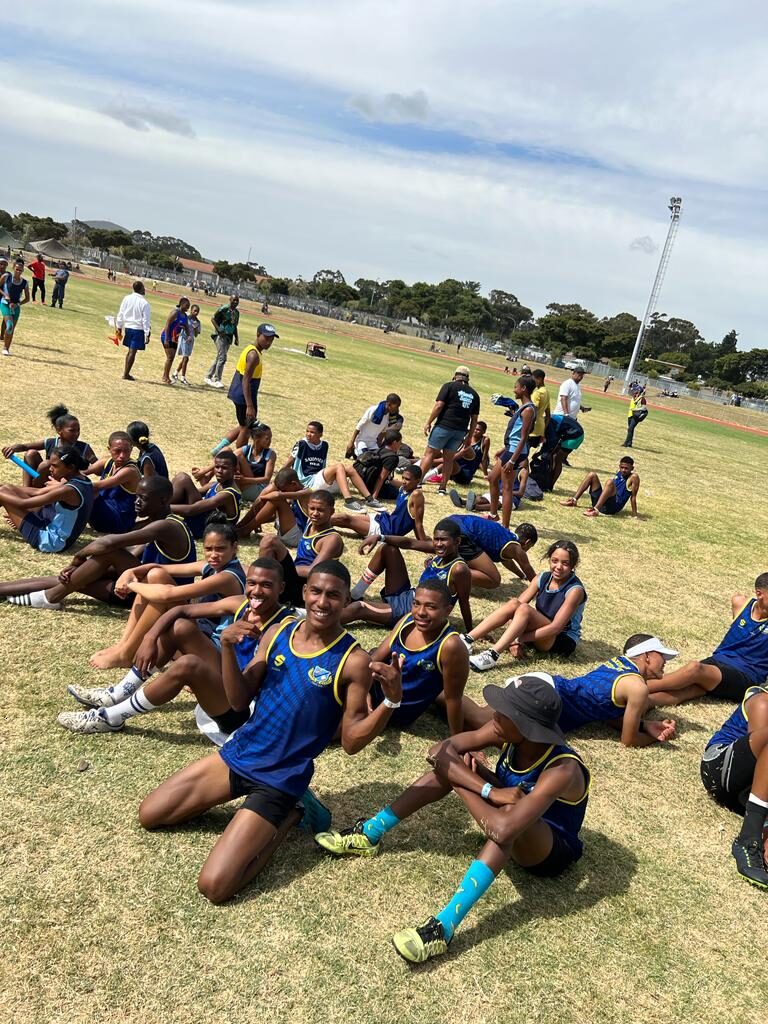 Relay team of Saxonsea High